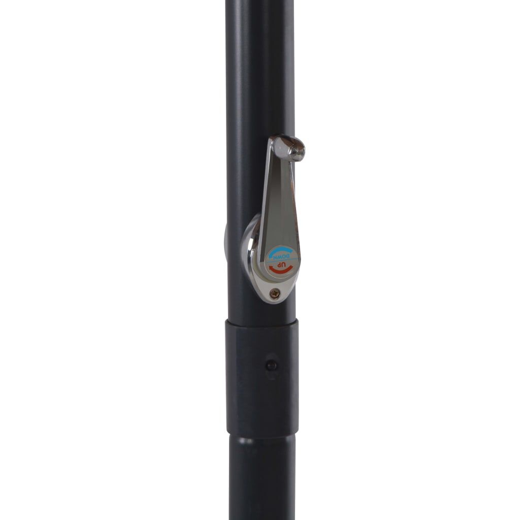 Parasol Antraciet 500 cm met Aluminium Paal - 35% Korting