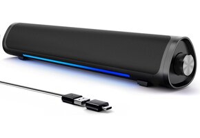 Desktop luidspreker met sfeerlicht, 53% korting