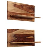 vidaXL Wandschappen Massief Acaciahout 2 stuks - 34% Korting!