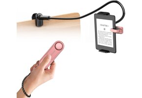 Roze Tabletstandaard met RF Afstandsbediening voor Kindle & E-readers - 33% Korting