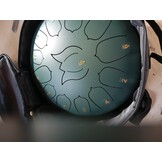 CAHAYA Stalen Tongtrommel 13 Tonen 30,5 cm Donkergroen - 58% Korting!