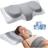 ABLEGRID Cervicaal Kussen: Nekpijn Verlichting & Koel Gel - 33% Korting