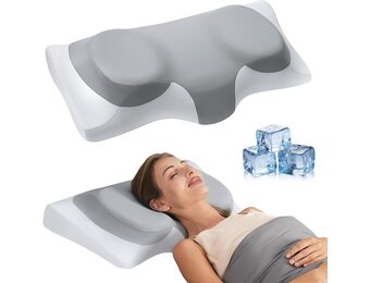 ABLEGRID Cervicaal Kussen: Nekpijn Verlichting & Koel Gel - 33% Korting