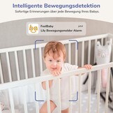 2K/3MP wifi babyfoon met camera-app, 5-inch IPS babymonitor, 360°