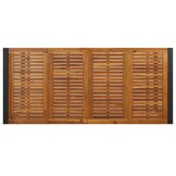 vidaXL Tuintafel met U-vormige poten 200x90x75 cm massief acaciahout