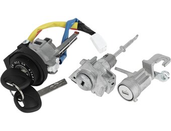 1 Set Ontstekingsslotschacht Voor Kia Optima 2016-2020 Voordeur Slotschacht Nr.81991-35240 Zilverkleurig Metaal