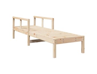 vidaXL Ligstoel 199,5x62x55 cm massief grenenhout