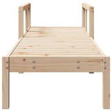 vidaXL Ligstoel 199,5x62x55 cm massief grenenhout