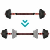 Halterset - dumbbells set - 20 kg - verstelbare gewichten