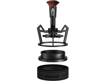 IKAPE Espresso Coffee V3 WDT Gereedschap, 58 mm roer- en verdelergereedschap, uitgerust met 8-naaldsroerder, instelbare naaldhoogte, koffieroerder met doseertrechter en standaard