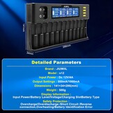 Universele Batterijlader Li-ion 9V | LCD Display | 34% Korting