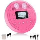 Draagbare CD-Speler Roze - 34% Korting