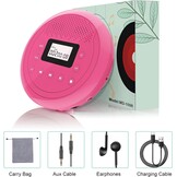 Draagbare CD-Speler Roze - 34% Korting