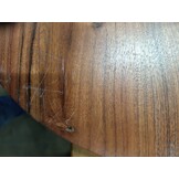 Ovaal Tafelblad Massief Acaciahout 100x40 cm - 53% Korting