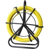 Glasvezelkabeltrekker 6x50M - Complete Set met Stalen Standaard