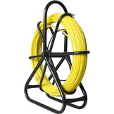 Glasvezelkabeltrekker 6x50M - Complete Set met Stalen Standaard