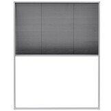 Plissé Raamhor 80x100 cm Aluminium - 34% Korting
