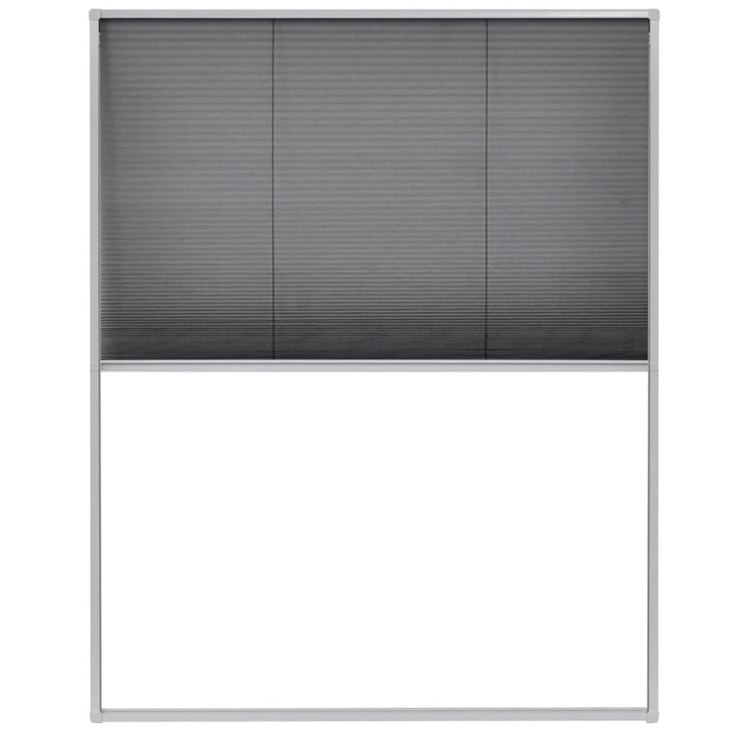 Plissé Raamhor 80x100 cm Aluminium - 34% Korting