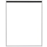 Plissé Raamhor 80x100 cm Aluminium - 34% Korting