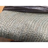 Handgemaakt Jute Vloerkleed Rond 210cm Olijfgroen - 54% Korting