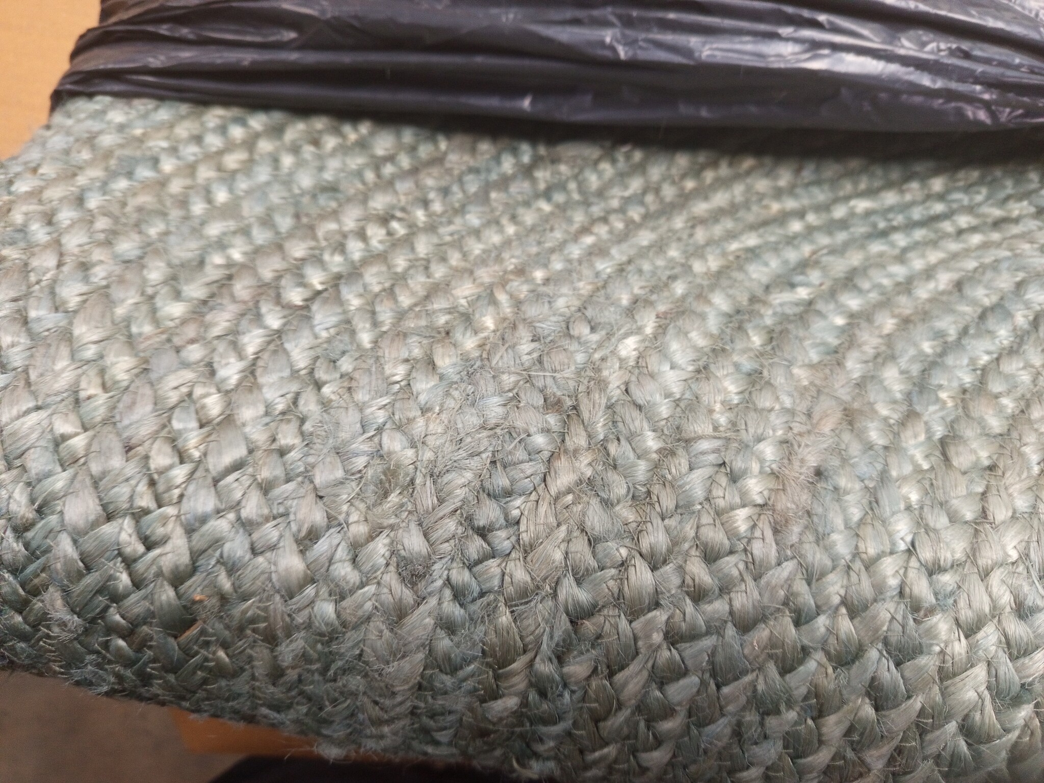 Handgemaakt Jute Vloerkleed Rond 210cm Olijfgroen - 54% Korting
