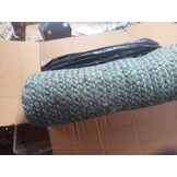 Handgemaakt Jute Vloerkleed Rond 210cm Olijfgroen - 54% Korting