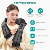 Shiatsu Nek- & Rugmassageapparaat met Warmte (34% Korting)