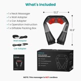 Shiatsu Nek- & Rugmassageapparaat met Warmte (34% Korting)