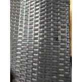 VidaXL Tuinhoekbank met Kussens 2x Poly Rattan Zwart - 54% Korting