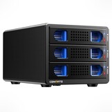 Harde Schijf Behuizing 3-bay Aluminium - 10Gbps USB 3.2 - Max 60TB