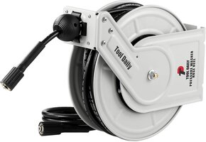 Intrekbare Hogedrukreiniger Slanghaspel 18m - 35% Korting!
