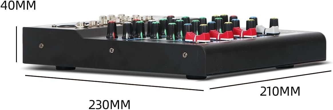 DJ-mixer 4-kanaals HT4 met Bluetooth & USB - 34% Korting