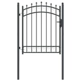 vidaXL Hekdeur Emmen 150x100cm Grijs - 54% Korting