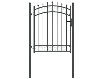 vidaXL Hekdeur Emmen 150x100cm Grijs - 54% Korting