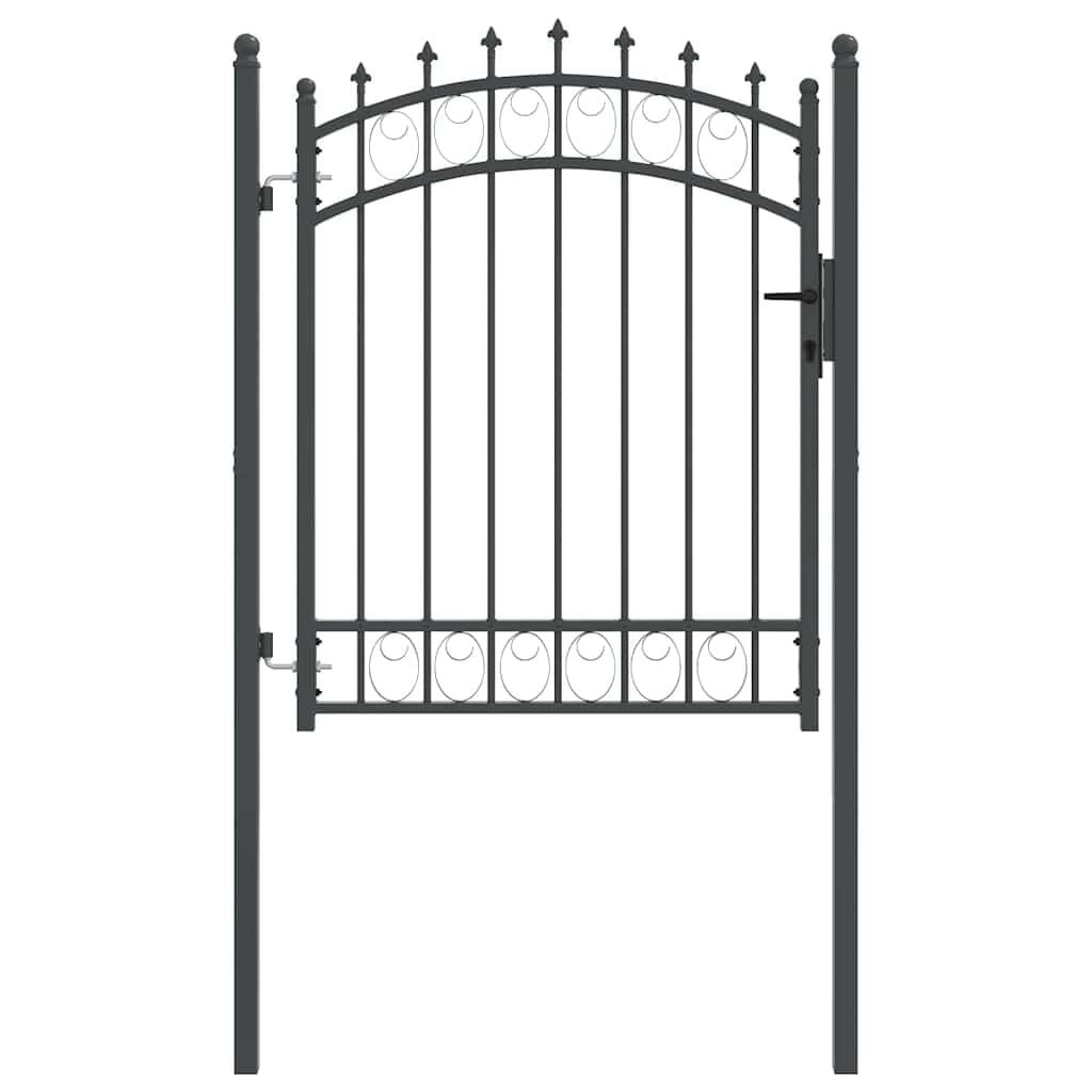 vidaXL Hekdeur Emmen 150x100cm Grijs - 54% Korting