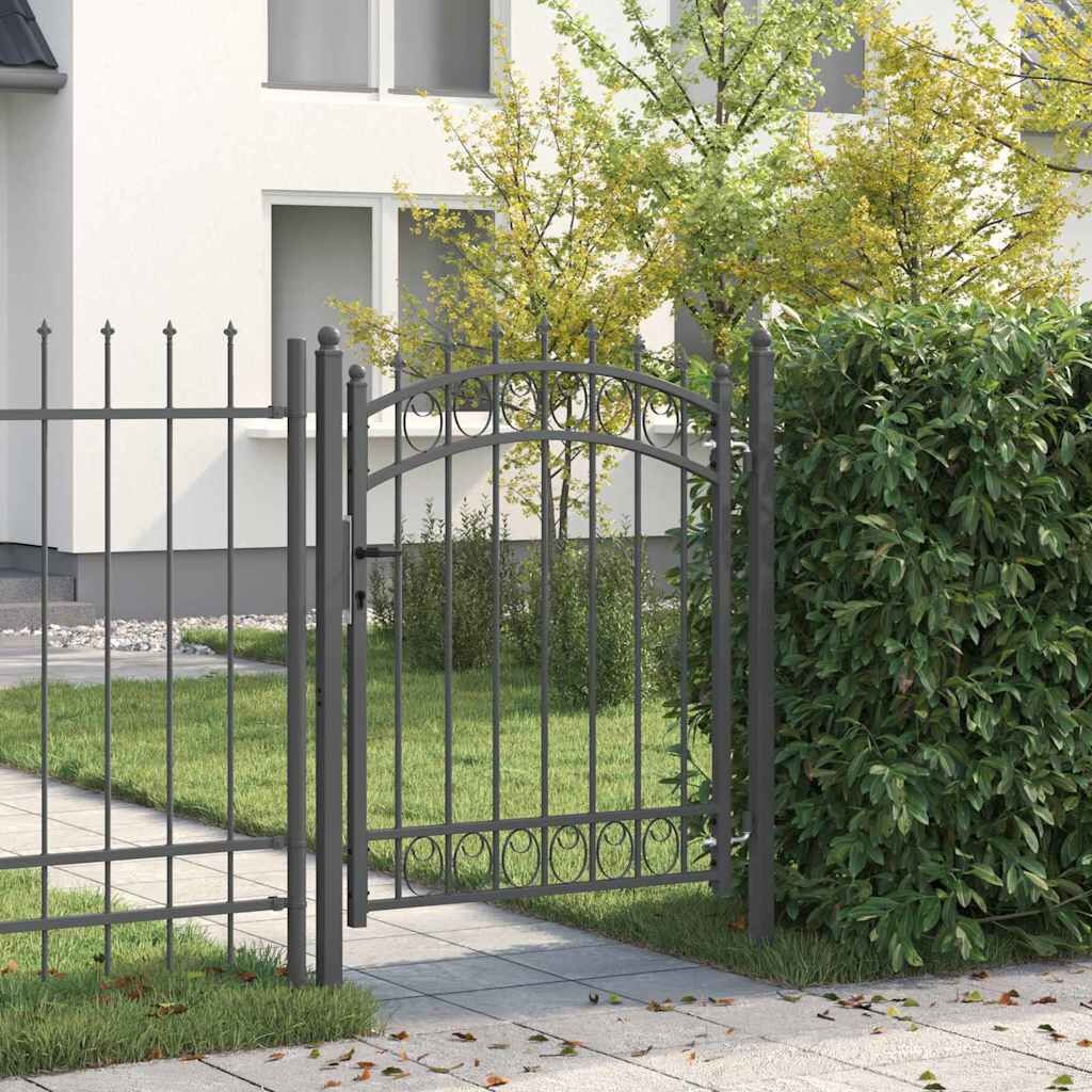 vidaXL Hekdeur Emmen 150x100cm Grijs - 54% Korting