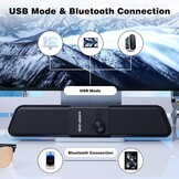 Vorige pagina Gaming Soundbar met Bluetooth & LED, USB-aangedreven, Zonder 3.5mm Jack - 33% Korting