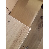 vidaXL Dressoir Artisanaal Eikenhout 35x35x76 cm - 54% Korting