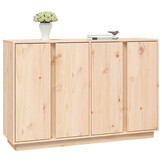 vidaXL Dressoir Massief Grenenhout 120x35x80 cm - 60% Korting
