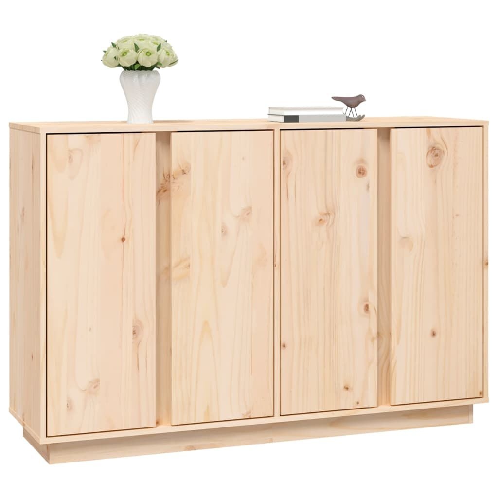 vidaXL Dressoir Massief Grenenhout 120x35x80 cm - 60% Korting