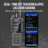 Draagbare Portofoon 10W Lange Afstand AM/FM/CB/SW/MW/LW GPS Bluetooth - 54% Korting