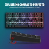 Draadloos Gaming Toetsenbord & Muis Combo - 85 Toetsen - RGB - 34% Korting