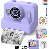 Instant Kindercamera Paars - Print Foto's Direct! 34% Korting