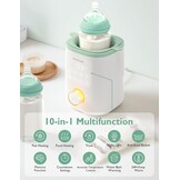 9-in-1 Babyflesverwarmer met Sterilisator & Warmhoudfunctie | 34% Korting