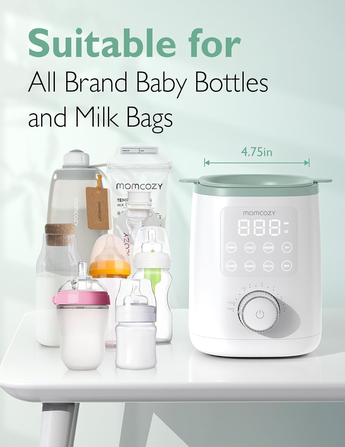 9-in-1 Babyflesverwarmer met Sterilisator & Warmhoudfunctie | 34% Korting