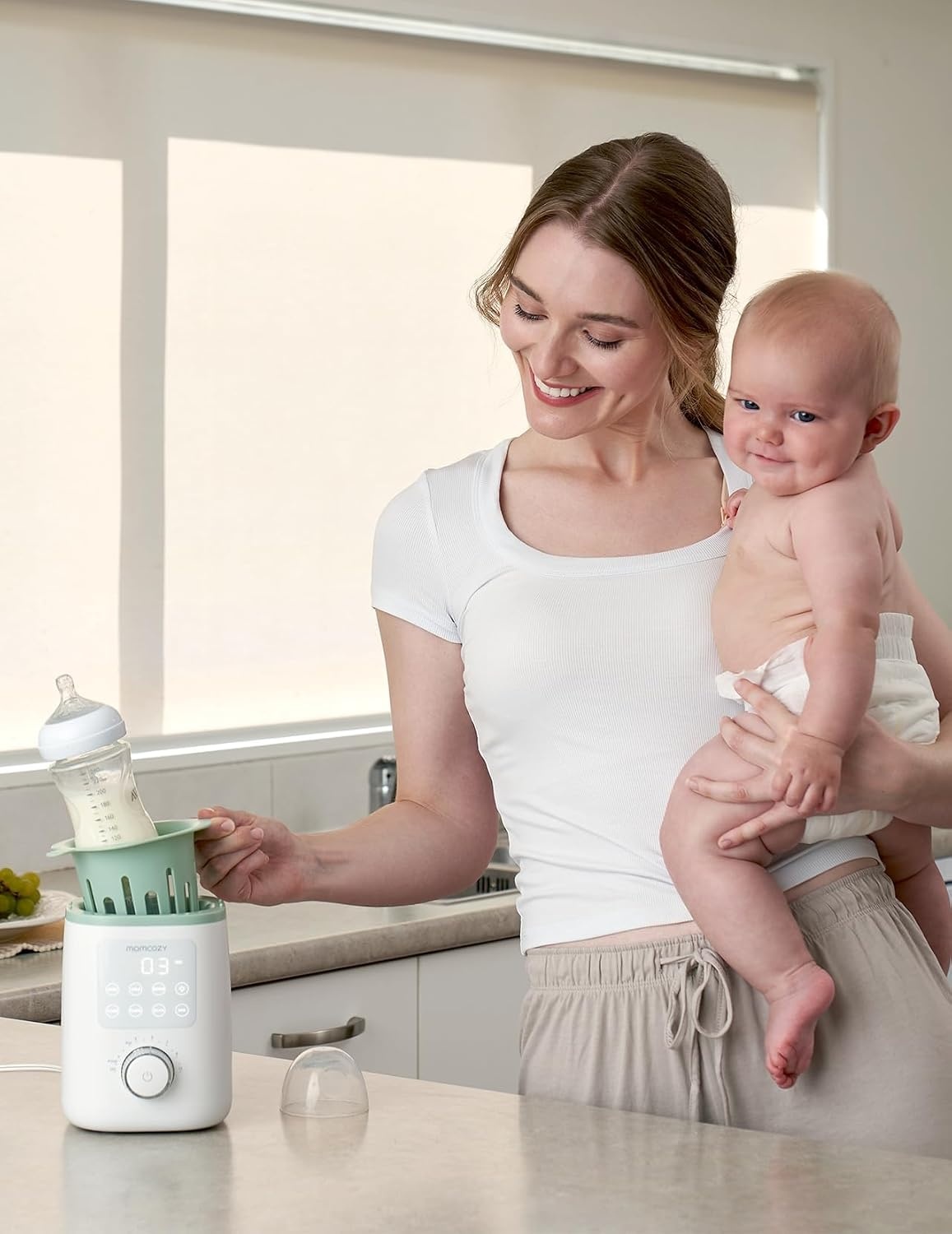 9-in-1 Babyflesverwarmer met Sterilisator & Warmhoudfunctie | 34% Korting