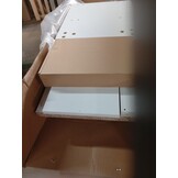 TV-meubel Wit met LED-verlichting 2 stuks 75x35x40 cm - 54% Korting