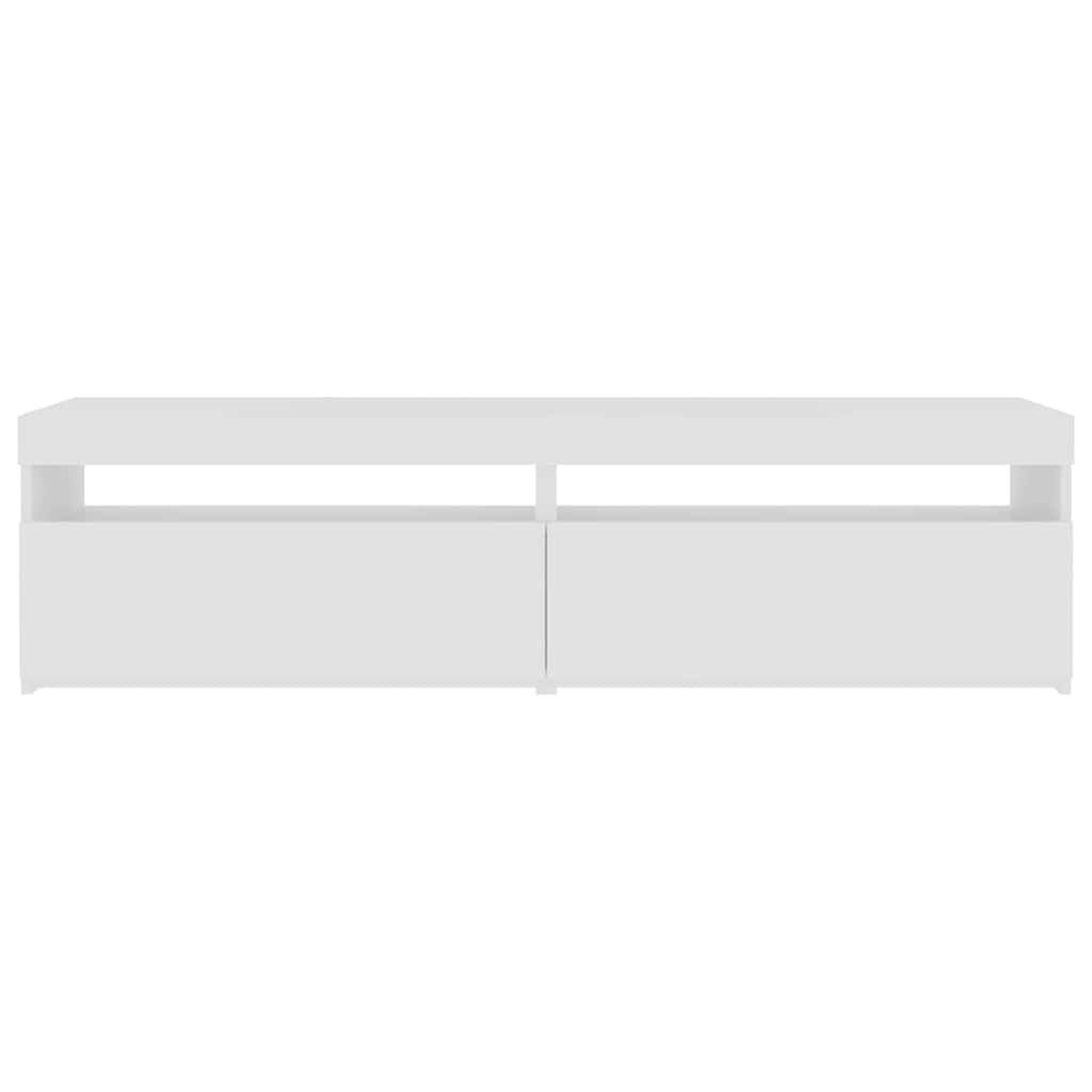 TV-meubel Wit met LED-verlichting 2 stuks 75x35x40 cm - 54% Korting