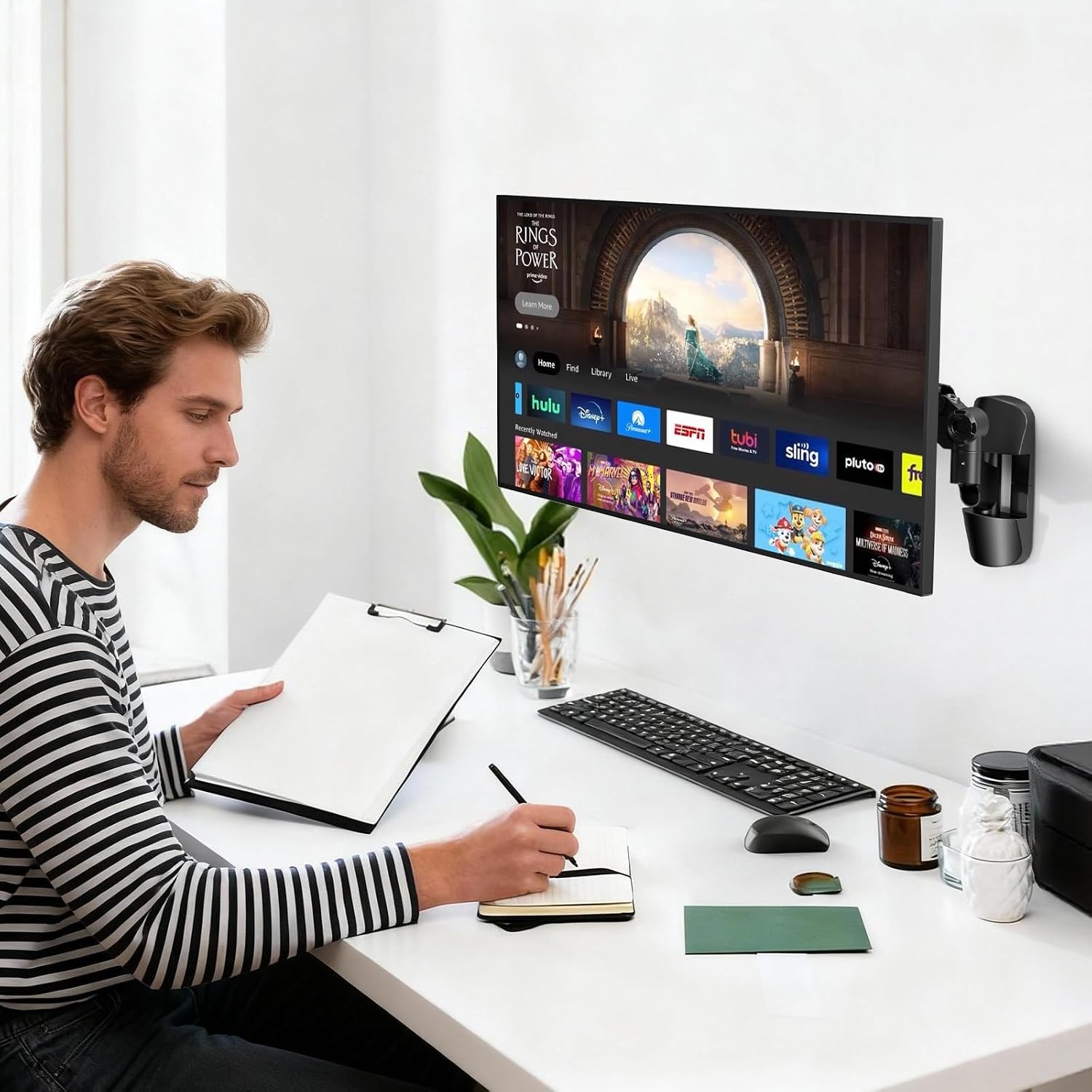 Muurbeugel TV/Monitor 17-42" 34% Korting | Gasveer