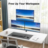 Drievoudige Monitorarm Zwart - 34% Korting